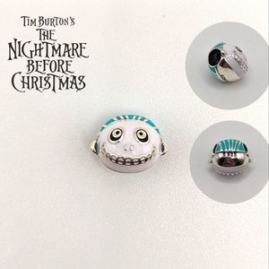 Barrel Oogie's Boy Nightmare Before Christmas Head Charm Sterling Silver S925